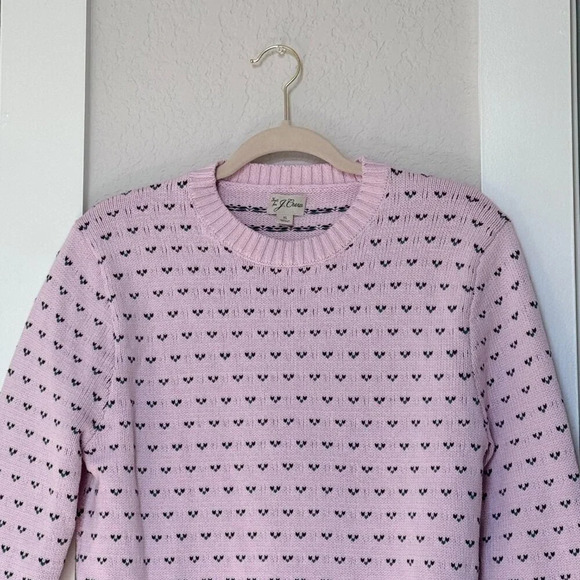 J. Crew Heritage Cotton Sweater in Bird's-eye Stitch - Picture 4 of 9